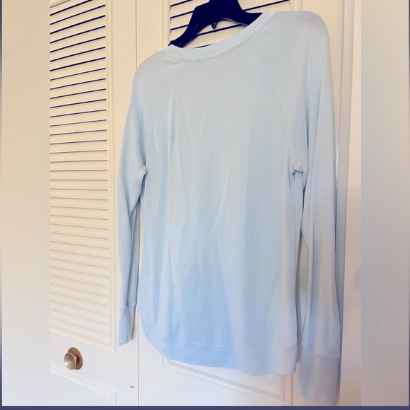 Athleta Tops - Athleta light blue long sleeve shirt